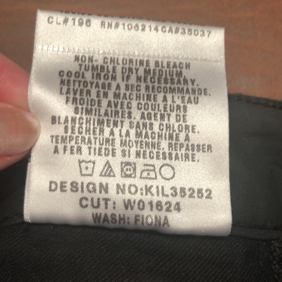 JOE’S Chelsea Fit Black Skinny Jeans w/ Fiona Wash Size 24 - Picture 9 of 9